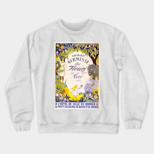 Grande kermesse des fleurs 1918 Crewneck Sweatshirt